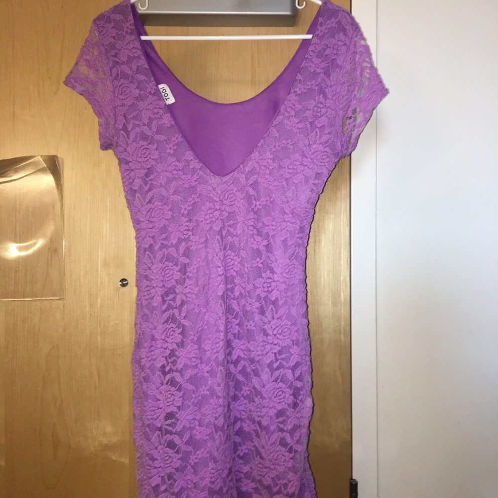 Purple dress